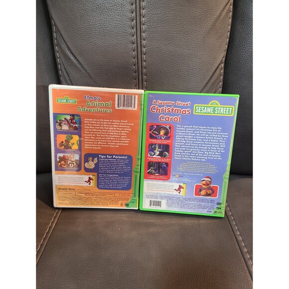 Sesame Street DVD Lot Imagine With Me, Christmas Carol, The Bookaneers - Picture 10 of 11